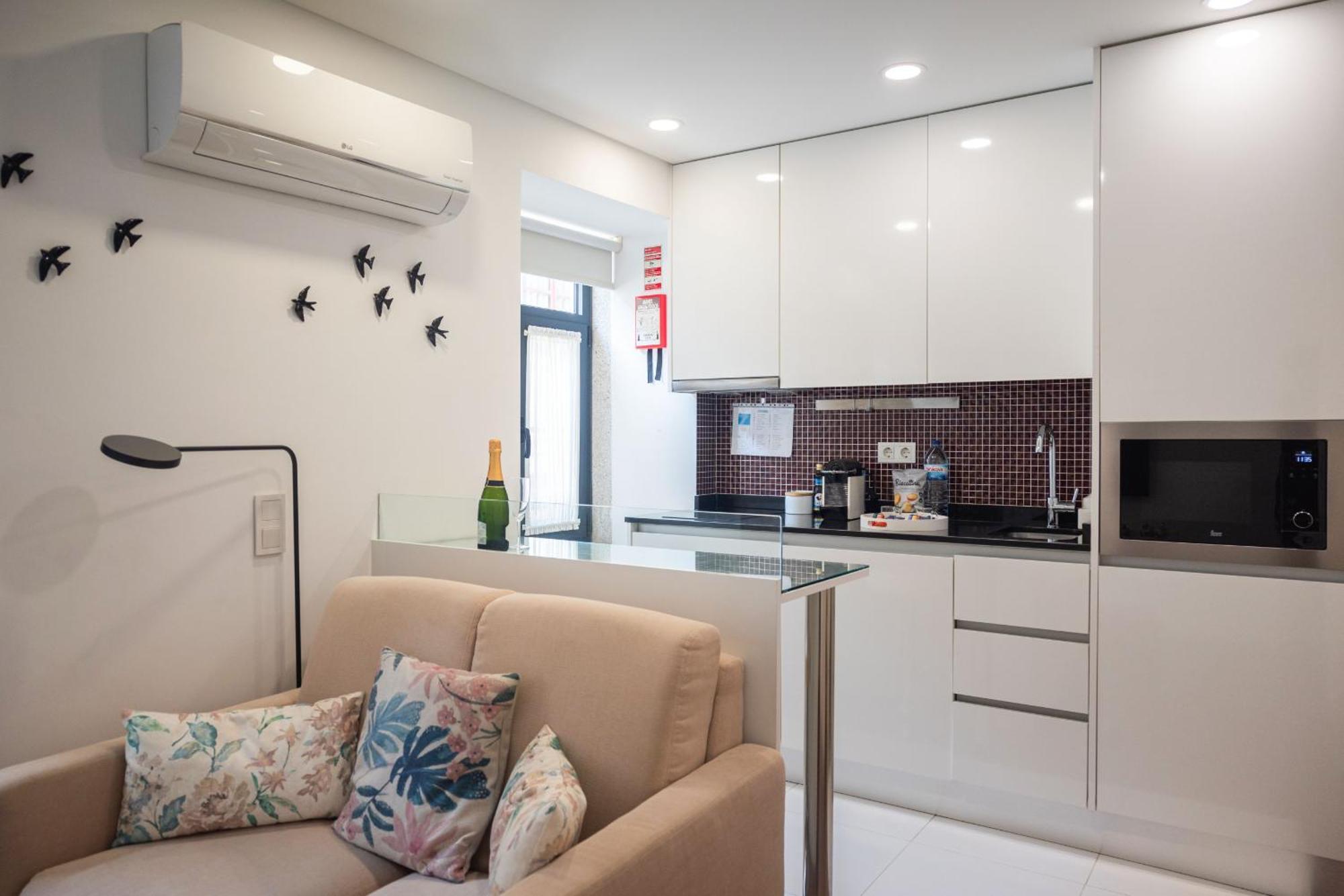 Central Luxury Apartment W Ac Downtown And Metro 포르투 외부 사진